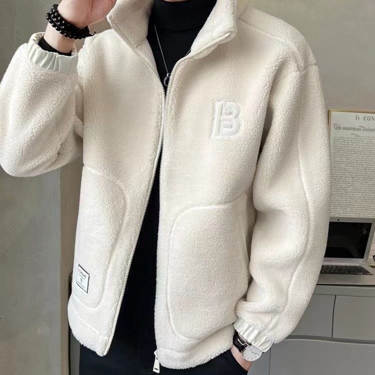 🧥Big synthetic fur jacket for men