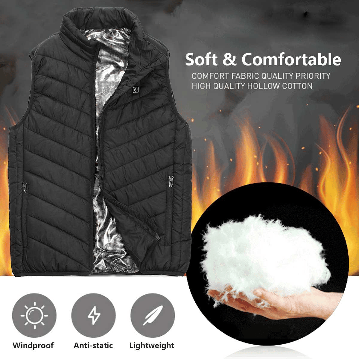 🔥Last Day Promotion 70% OFF🔥 - 2023 New Unisex Warming Heated Vest