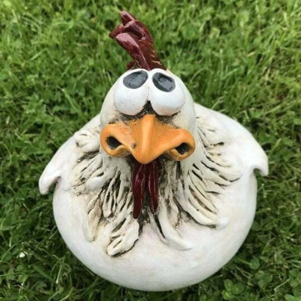 🔥Funny Chicken Garden Fence Decoration