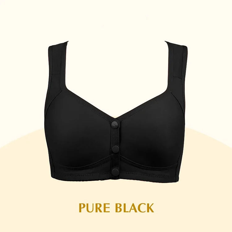 🔥Comfortable & Convenient Front Button Bra