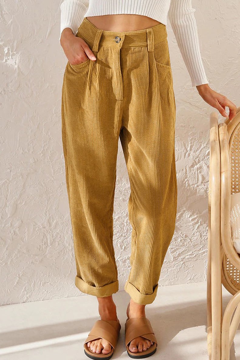 ❄️Winter Sale 49% - Fall & Winter Hot Sale Corduroy Loose Straight Leg Pants(Buy 2 Free Shipping)