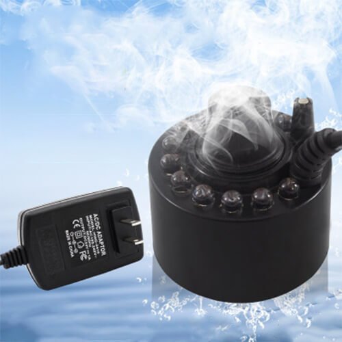 🎃12 LED light Ultrasonic Mist Maker Fogger