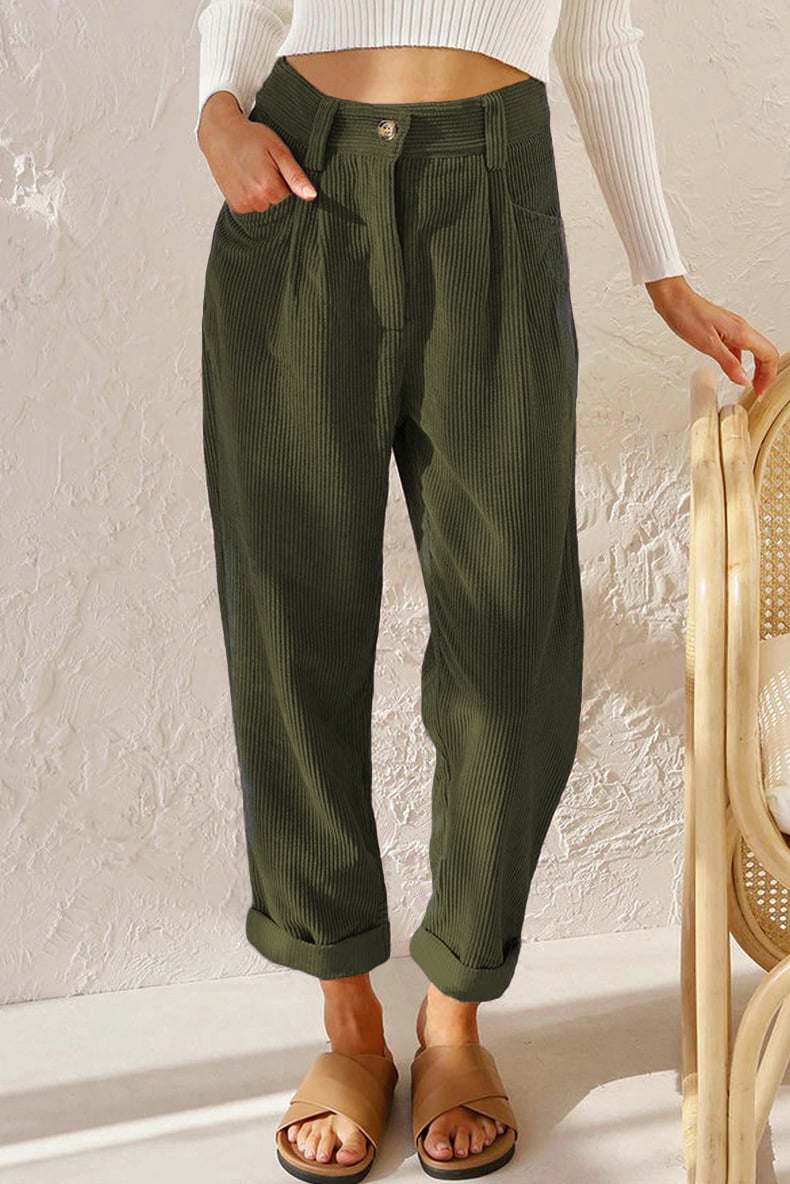 ❄️Winter Sale 49% - Fall & Winter Hot Sale Corduroy Loose Straight Leg Pants(Buy 2 Free Shipping)