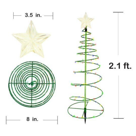 Solar LED Christmas Tree Decoration String Lights