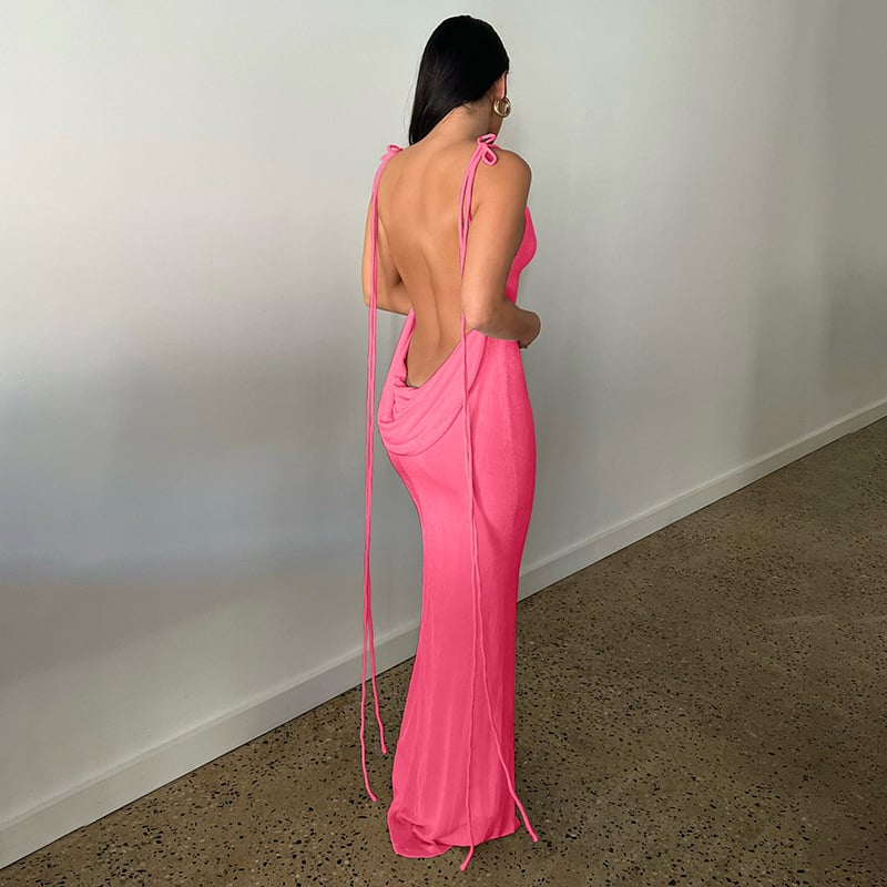 🌟Backless Maxi Dress