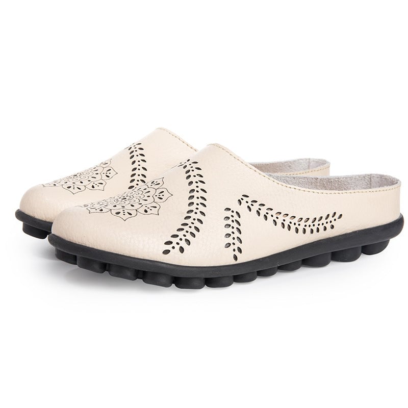 🔥Last day 49% OFF - Casual All-match Hollow Slippers