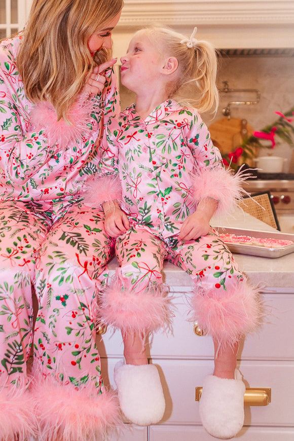 PINK CHRISTMAS BIANCA PAJAMAS