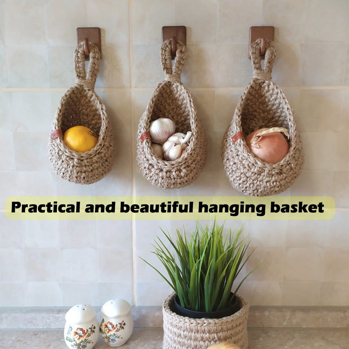 🔥Hanging Wall Vegetable Fruit Baskets