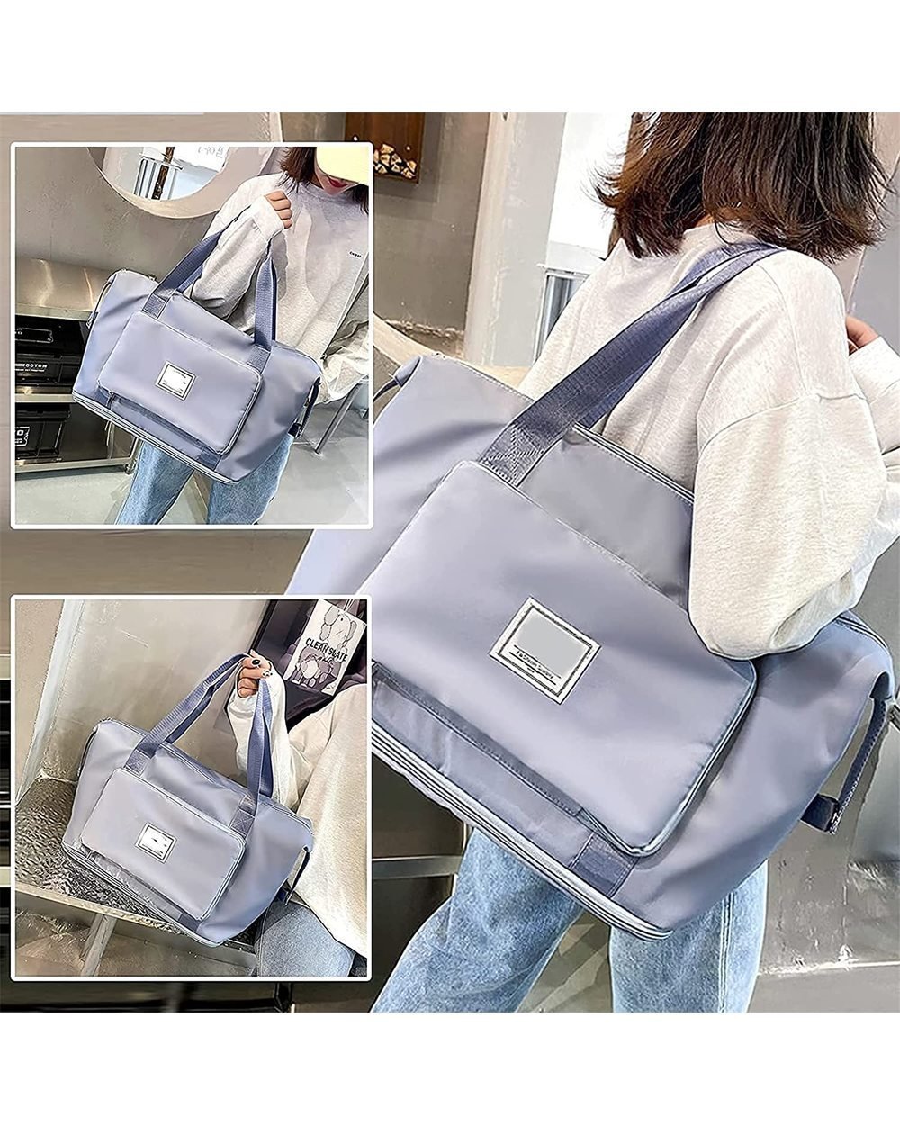 Collapsible Waterproof Large Capacity Travel Handbag