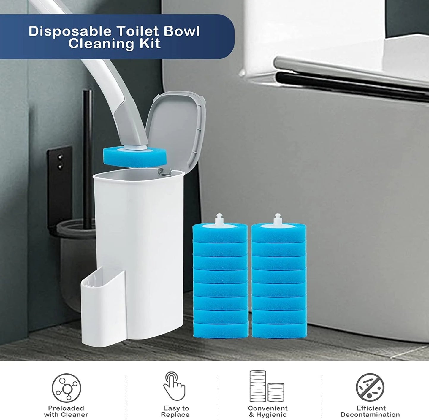 ❗50% off the most surprising price❗Creative New Disposable Toilet Cleaning System