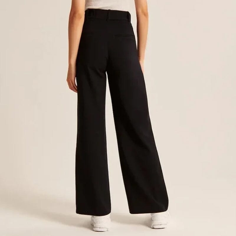 Effortless Tailored Wide Leg Pants