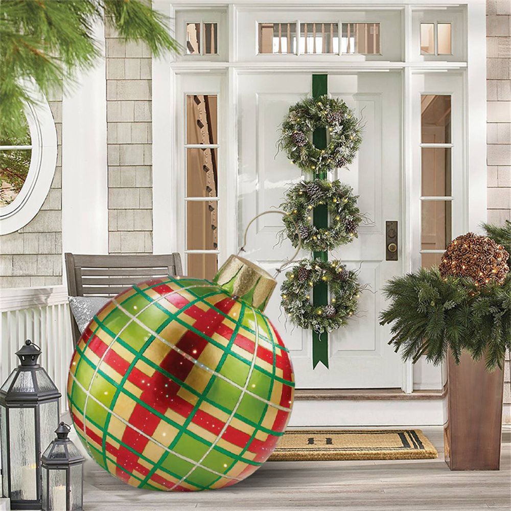 Outdoor Christmas PVC inflatable Decorated Ball🎉