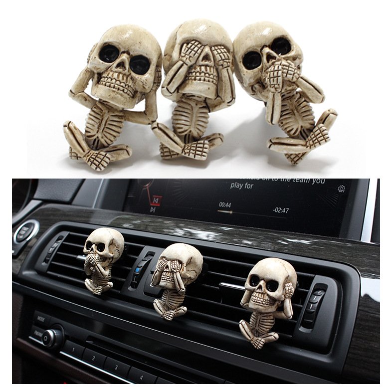 🎃 EVIL SKULLS WITH AIR FRESHENER