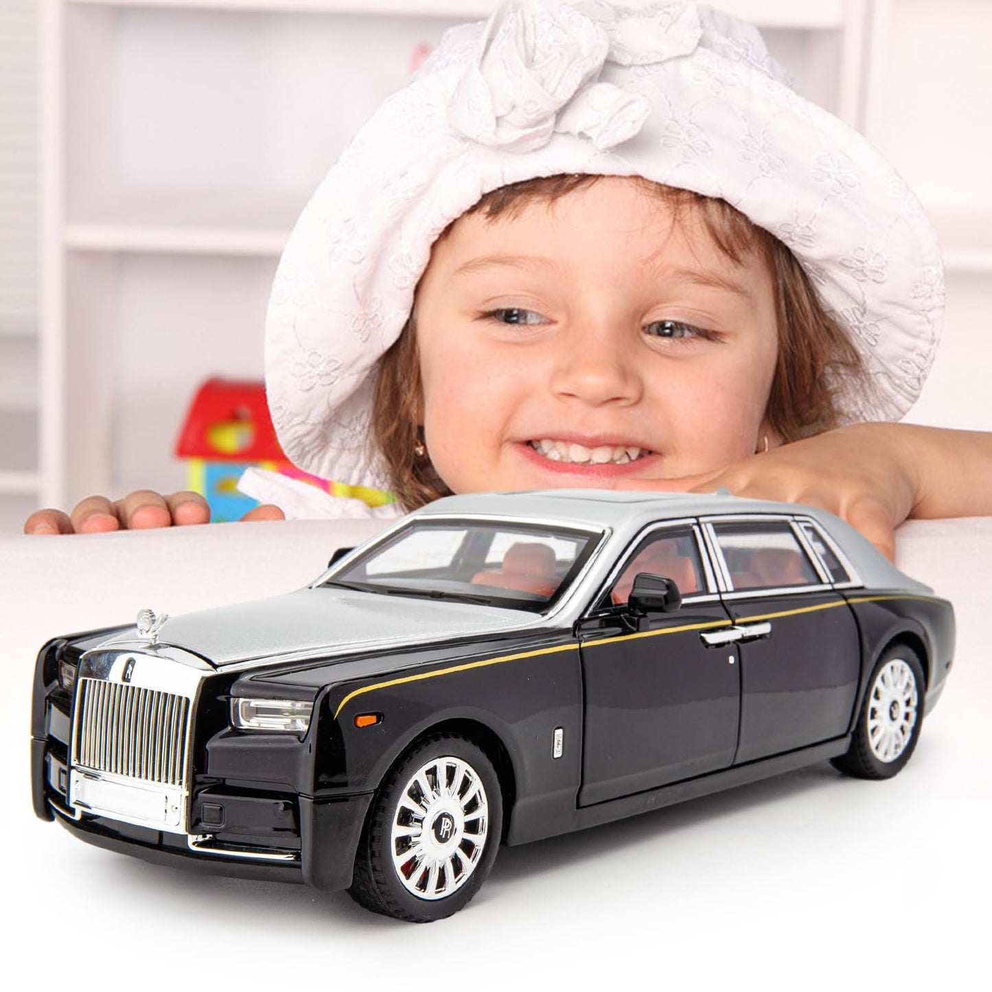 New Year Promotion💥1/32Rolls-Royce Phantom Model Car - Buy two and get free shipping!