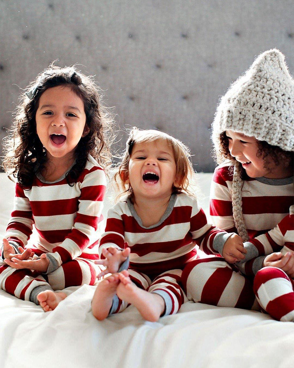 🎄 Early Christmas Pre-Sale - Christmas Red Striped Family Pajamas