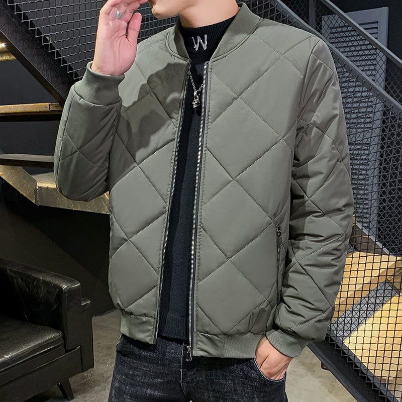 KNIGHT QUILTED BOMBER JACKET (BUY 2 FREE SHIPPING)