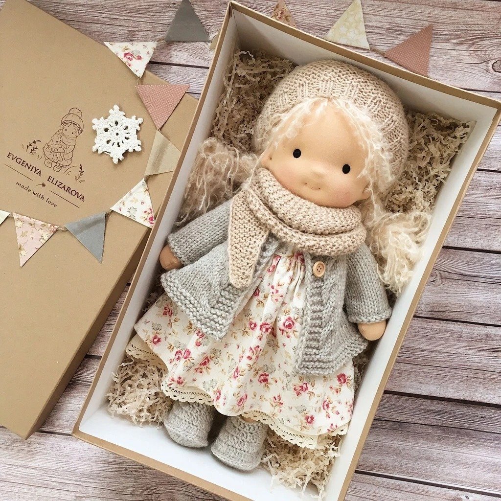 🎁The Best Gift for Kids-Handmade Waldorf Doll👧