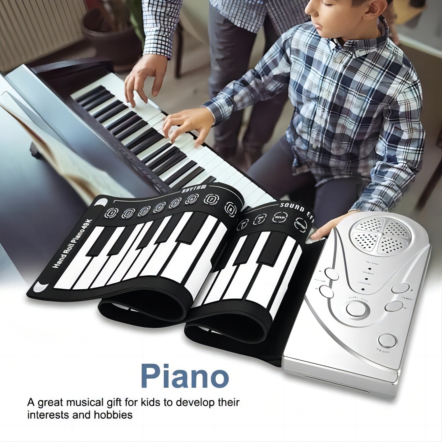 Best Christmas Gift - Hand Roll Portable Piano (Today 49% OFF)