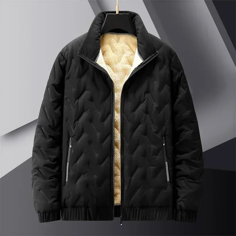 Men's Winter Sherpa Cotton Coat