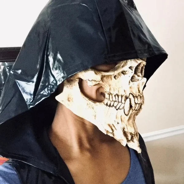 Skull and bones warrior horror Halloween mask👹