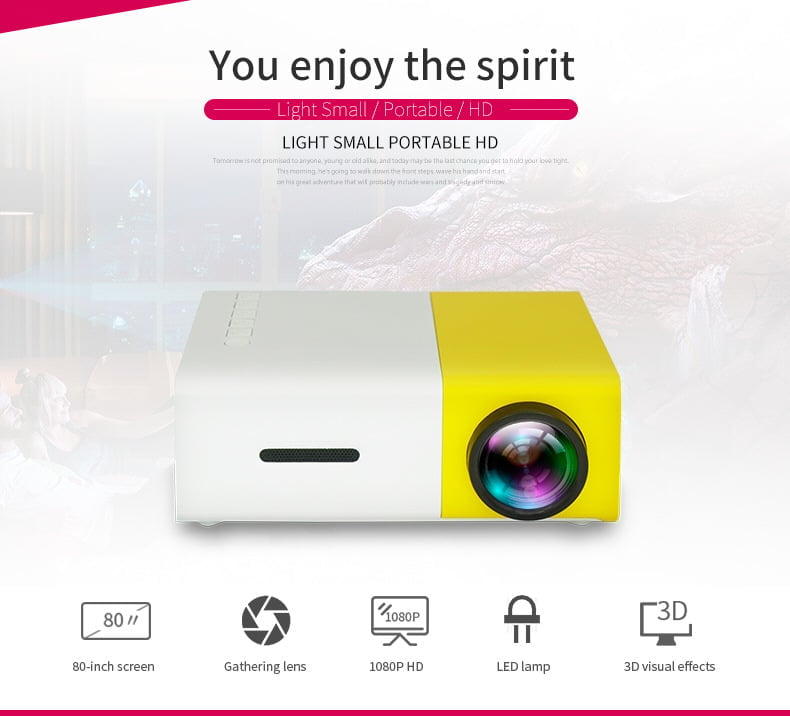 2023 latest model-Mini Pocket Projector