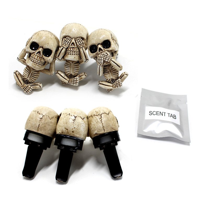 🎃 EVIL SKULLS WITH AIR FRESHENER