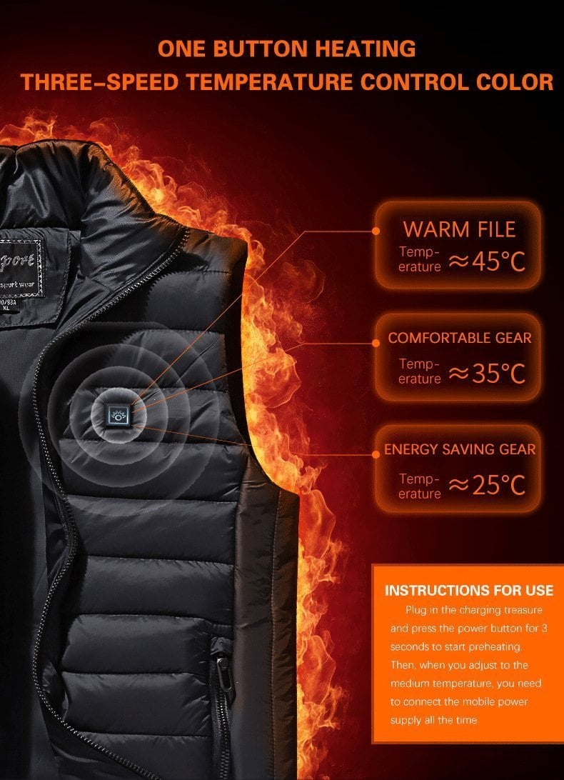 🔥Last Day Promotion 70% OFF🔥 - 2023 New Unisex Warming Heated Vest