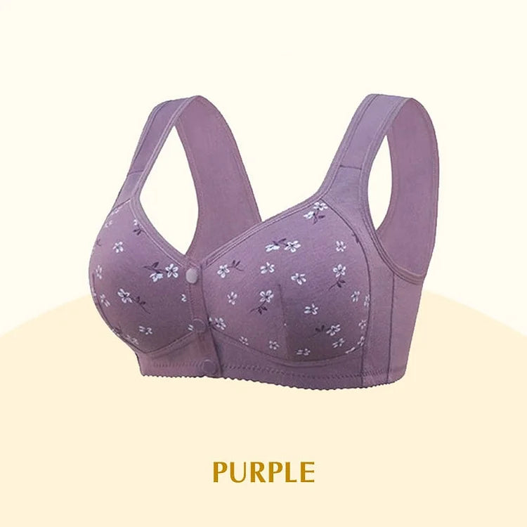 🔥Comfortable & Convenient Front Button Bra