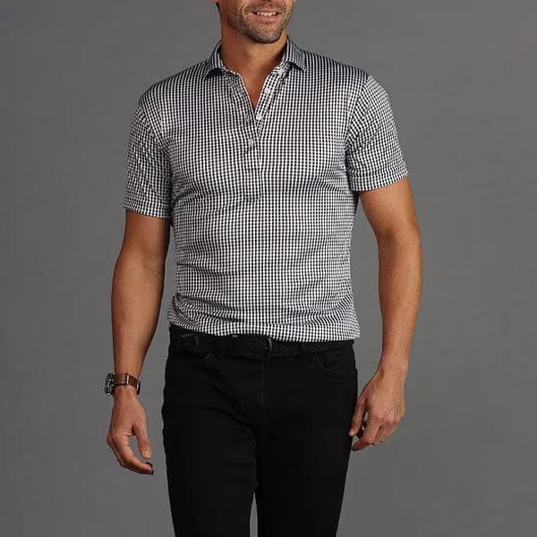 Semi-Spread Collar Polo (Buy 2 Free Shipping)