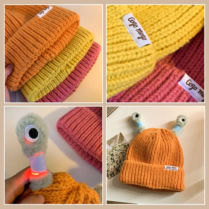 Cozy Monster Knit Hat