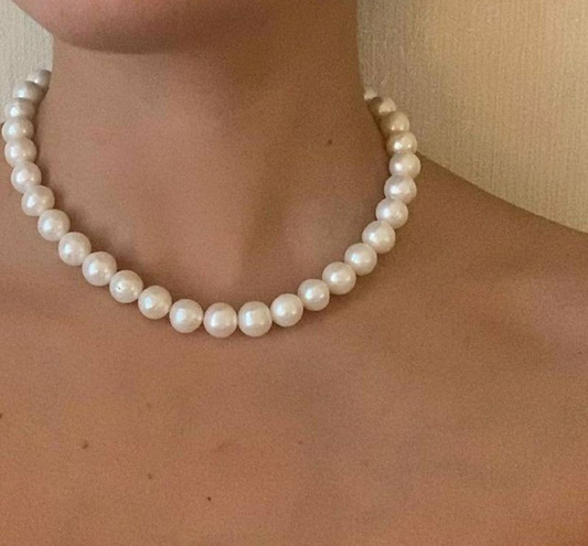 🔥Temperament deep sea shell pearl necklace