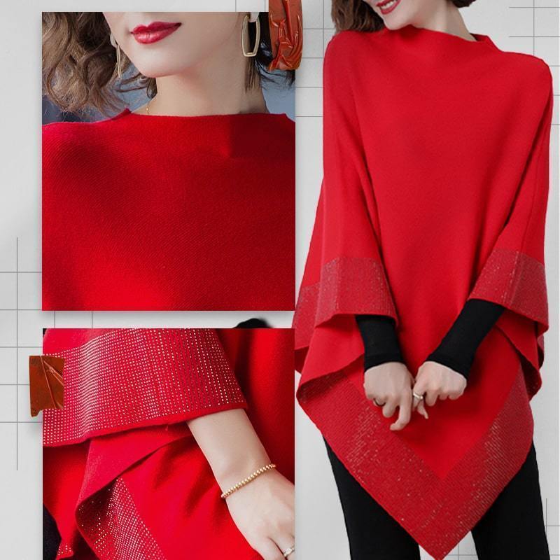 🔥Popular items for autumn and winter🔥Shiny Women's Wool Shawl