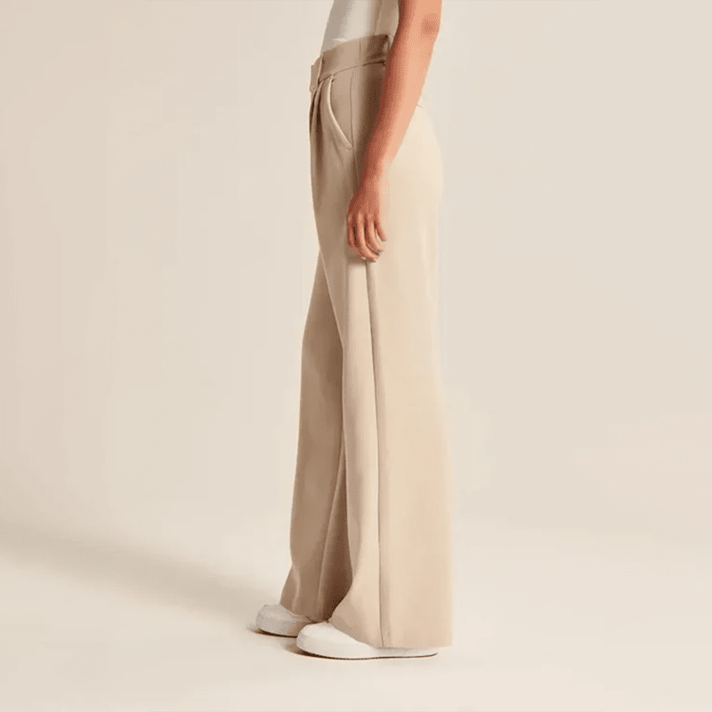 Effortless Tailored Wide Leg Pants