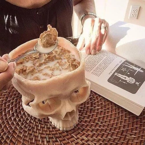 🎃HALLOWEEN SALE🎃HUMAN SKULL BOWL