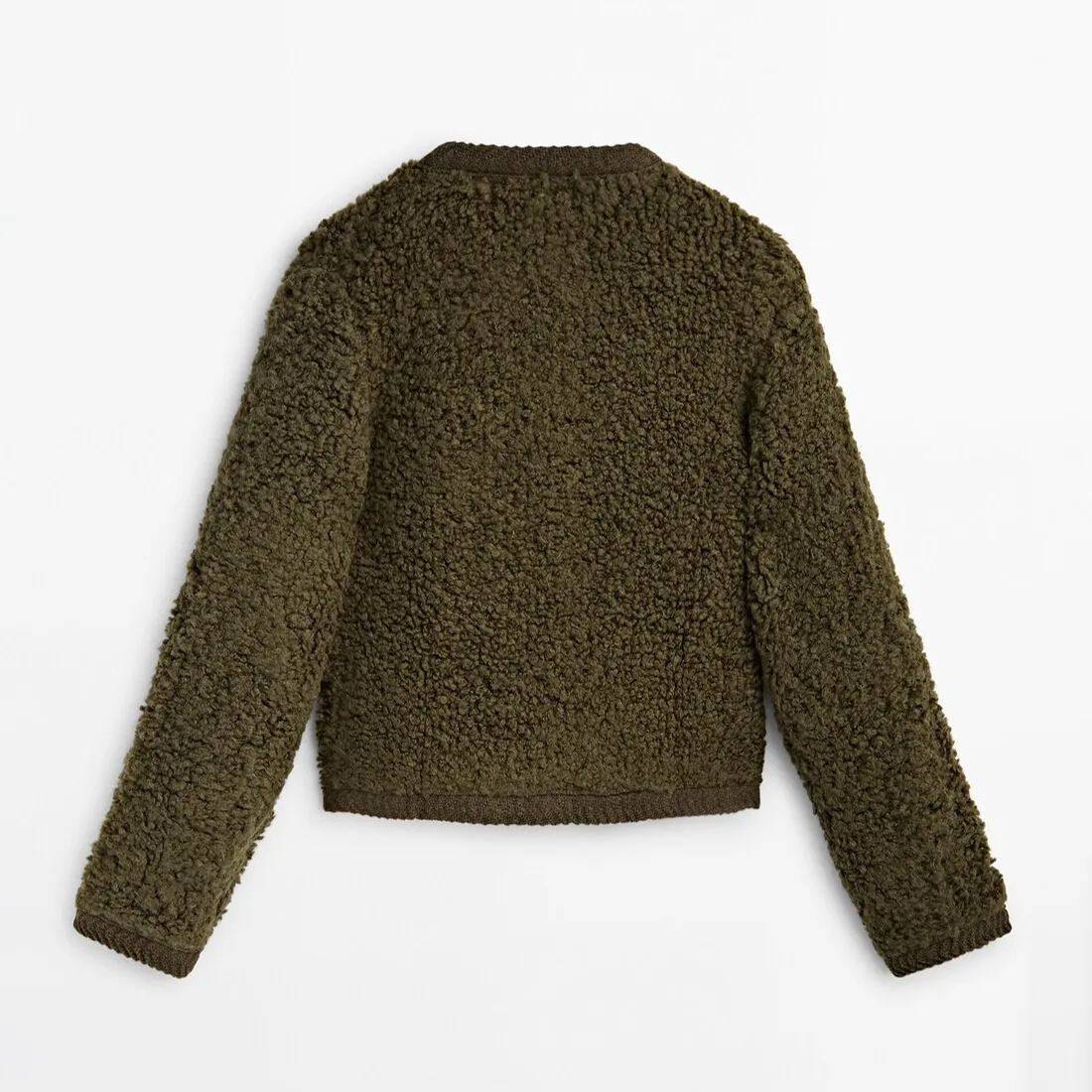 Viral Cashmere Boucle Cardigan(Buy 2 Free Shipping)