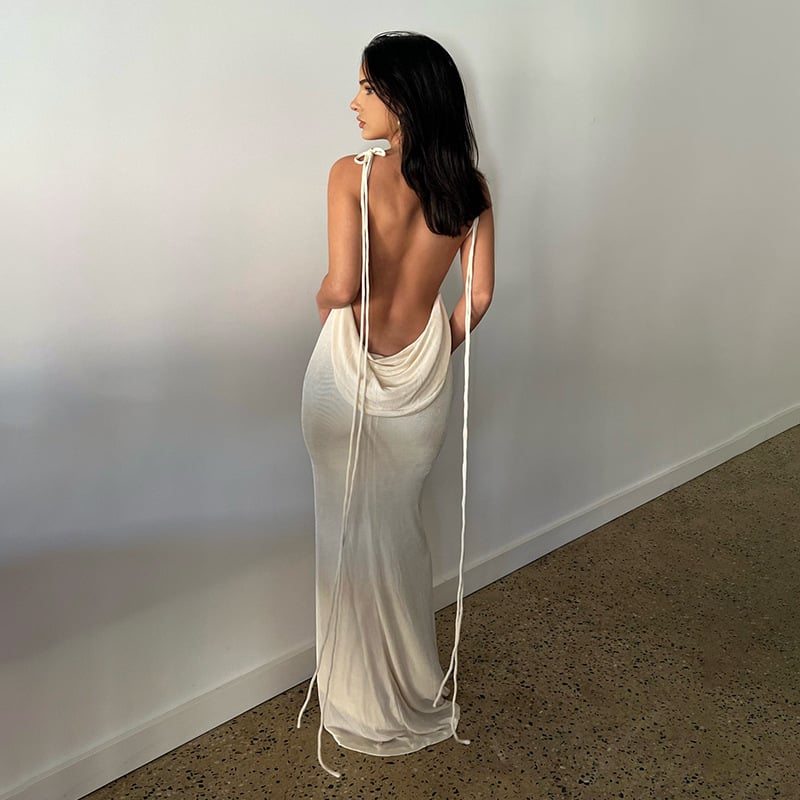 🌟Backless Maxi Dress