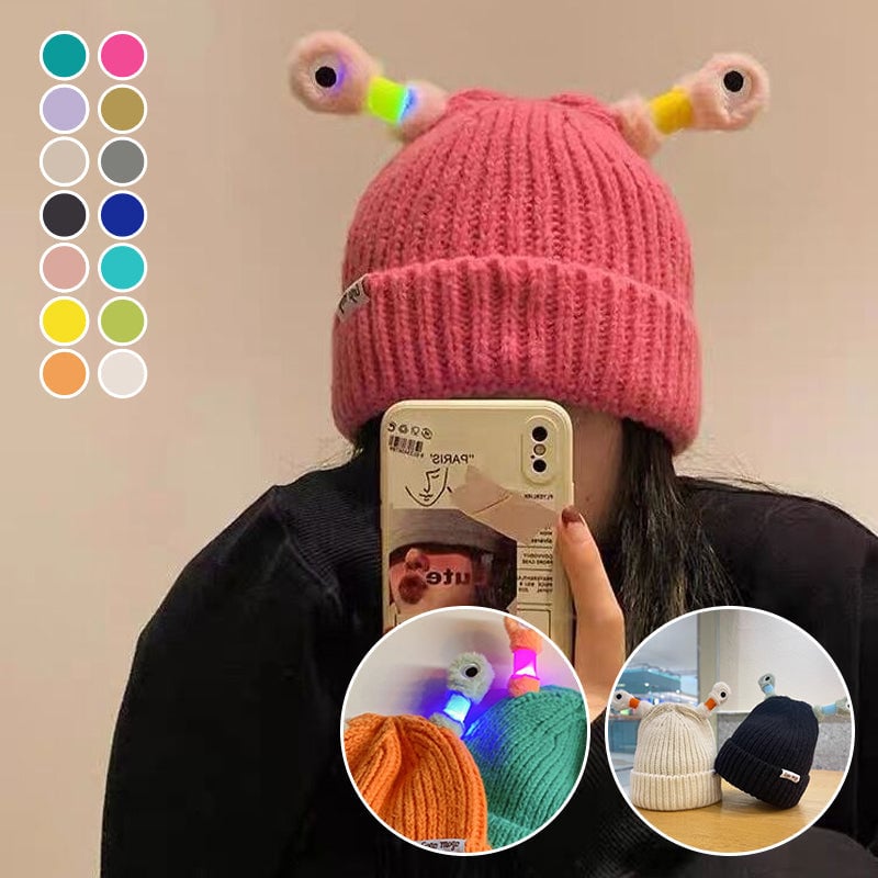 Cozy Monster Knit Hat