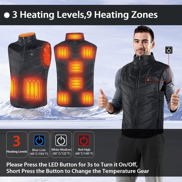 🔥Last Day Promotion 70% OFF🔥 - 2023 New Unisex Warming Heated Vest