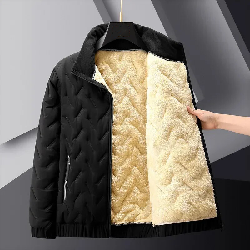 Men's Winter Sherpa Cotton Coat