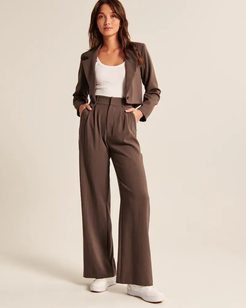 ❤️Icy Lightweight Tailored Wide Leg Pants