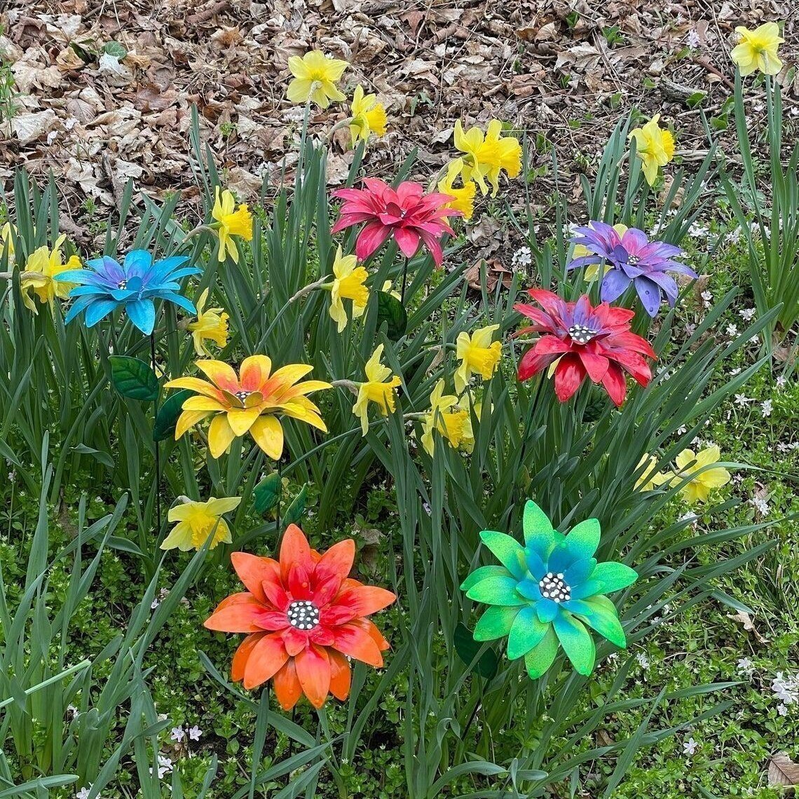 🌼Unleash the Beauty of Your Garden! -unique metal flower🌼