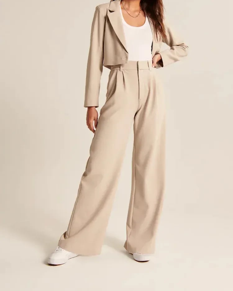 ❤️Icy Lightweight Tailored Wide Leg Pants