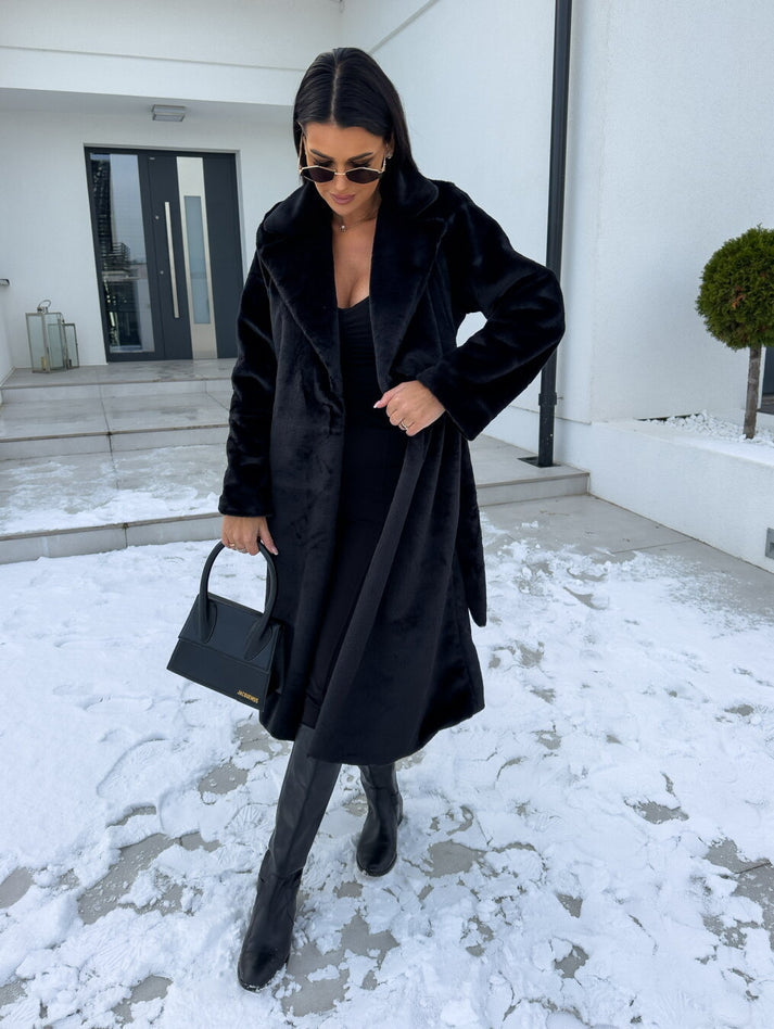 Luxury Faux Fur Coat