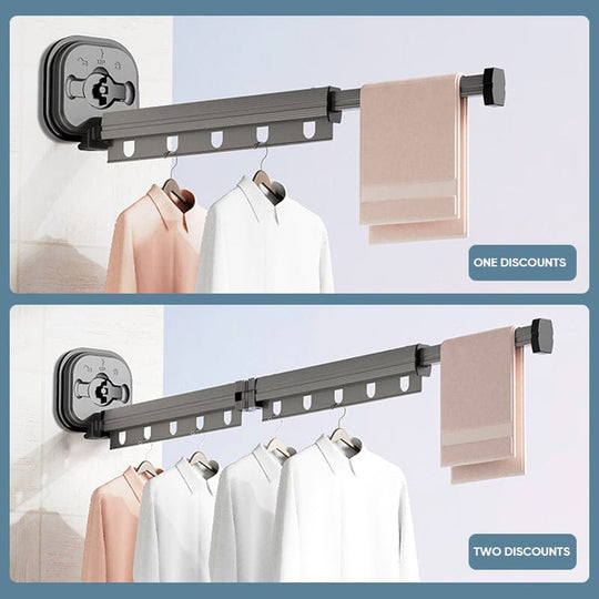 💡Made for Convenience💡: Suction Cup Folding Drying Racks