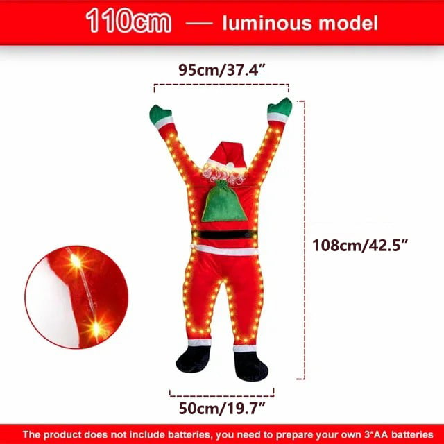 🔥Last Day 70% OFF - Christmas Hanging Santa Claus