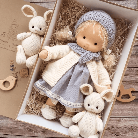 🎁The Best Gift for Kids-Handmade Waldorf Doll👧