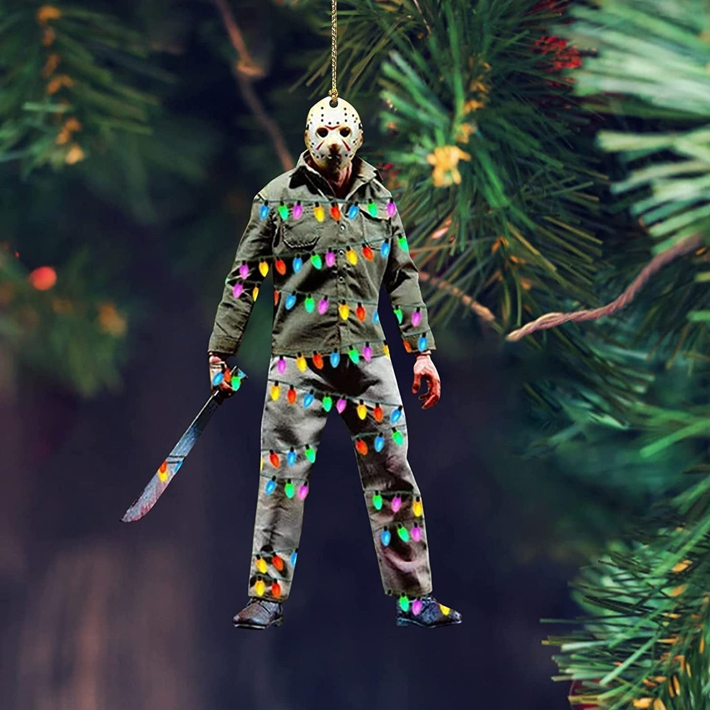 HORROR MOVIE ORNAMENT