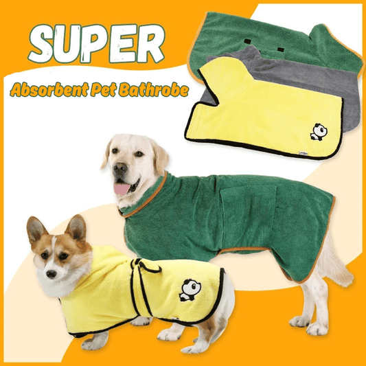 Christmas Sale 50% OFF-Super absorbent pet bathrobe