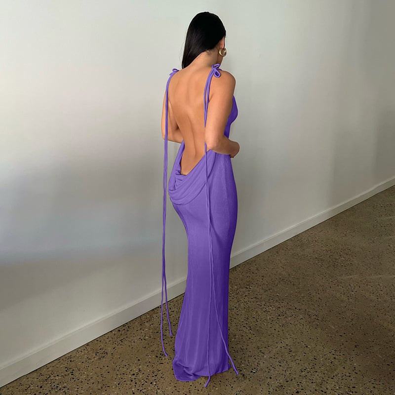 🌟Backless Maxi Dress