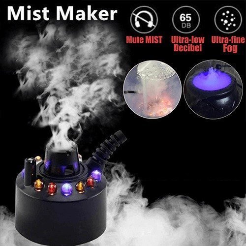 🎃12 LED light Ultrasonic Mist Maker Fogger